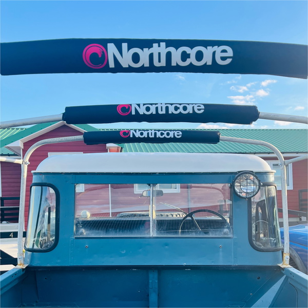 2026 Northcore Roof Rack Pads - 'Wide Load' 72cm NOCO21B - Black